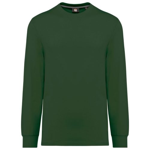 Unisex-T-Shirt mit langen Ärmeln WK303 – WK in Forest Green