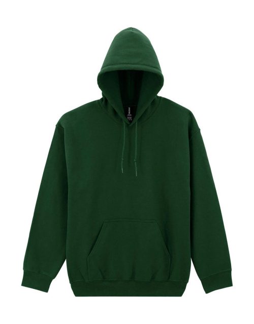Dryblend  Classic Fit Adult Hooded Sweatshirt® 12500 – Gildan in Forest Green