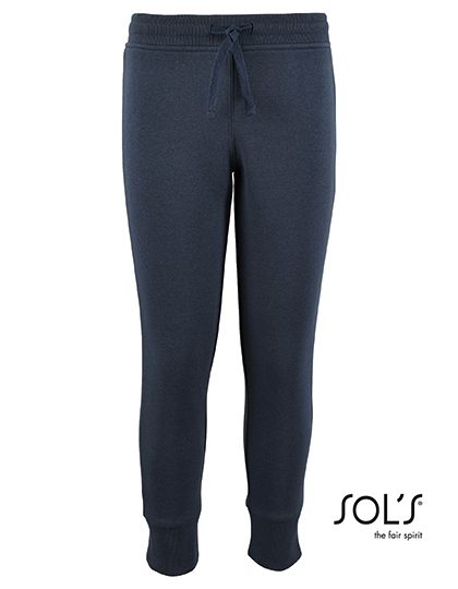 Kids´ Slim Fit Jogging Pants Jake – SOL´S in French Navy