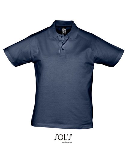 Men´s Jersey Polo Shirt Prescott – SOL´S in French Navy