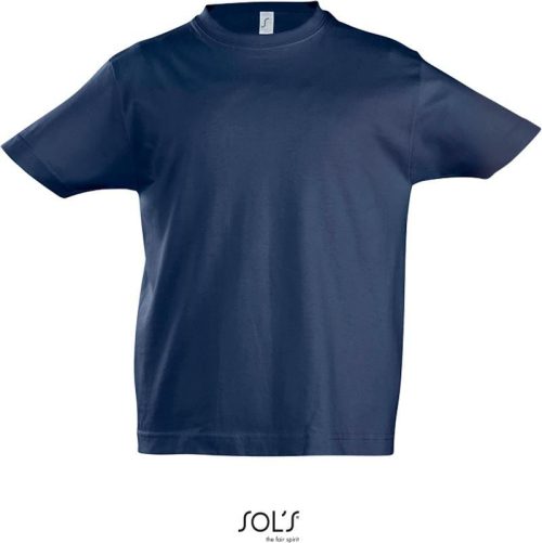 Schweres Kinder T-Shirt Imperial Kids – SOL'S in French Navy