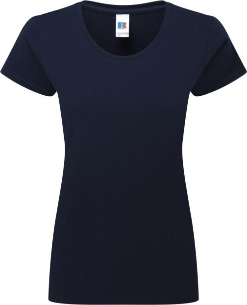 Schweres Damen T-Shirt "Authentic" 180F – Russell Athletic in French Navy