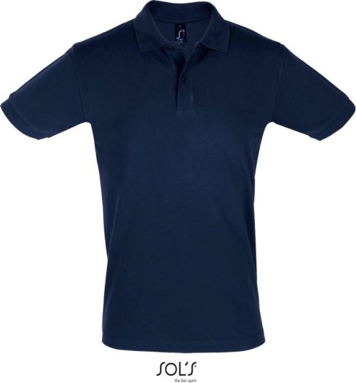 Herren Piqué Polo Perfect Men – SOL'S in French Navy