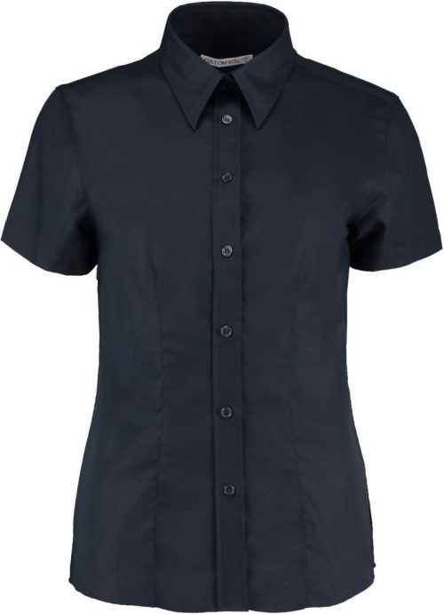 Workwear Oxford Bluse kurzarm KK 360 (6-24) – Kustom Kit in French Navy