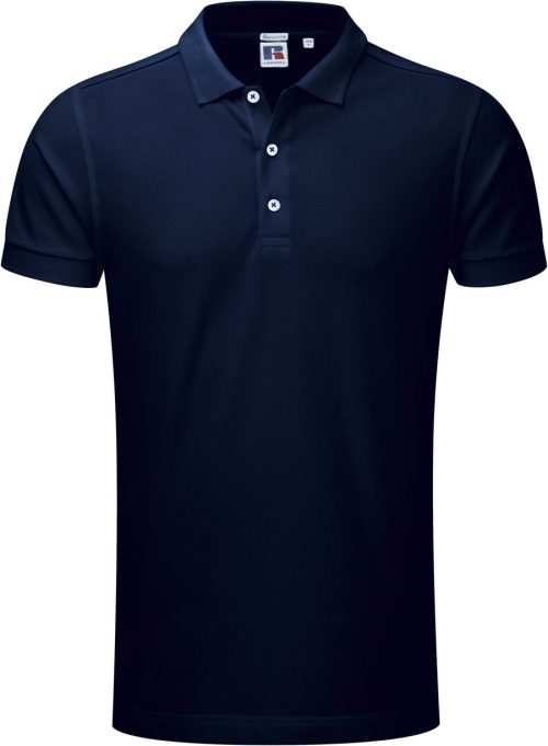 Stretch Polo für Herren R-566M-0 – Russell in French Navy