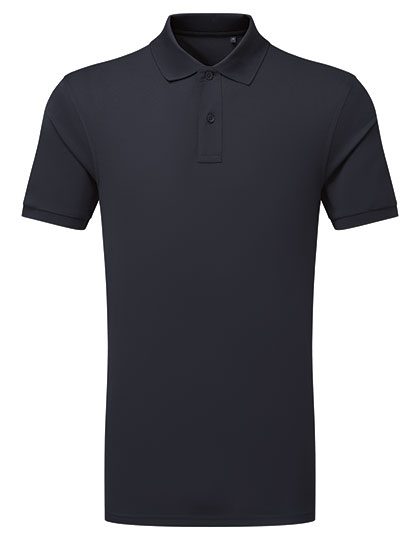 Men´s Recycled Polyester Performance Polo – Asquith & Fox in French Navy