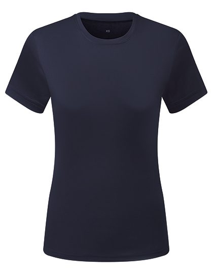 Women’s TriDri® Ion-Charge recycled textured tee – TriDri® in French Navy