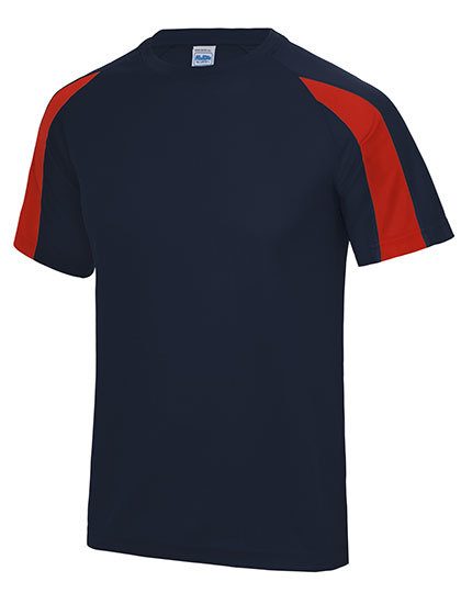 Contrast Cool T – Just Cool in French Navy/Fire Red
