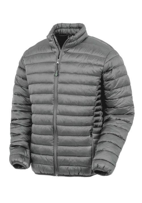Recycelte Steppjacke ohne Kapuze R912X – Result in Frost Grey