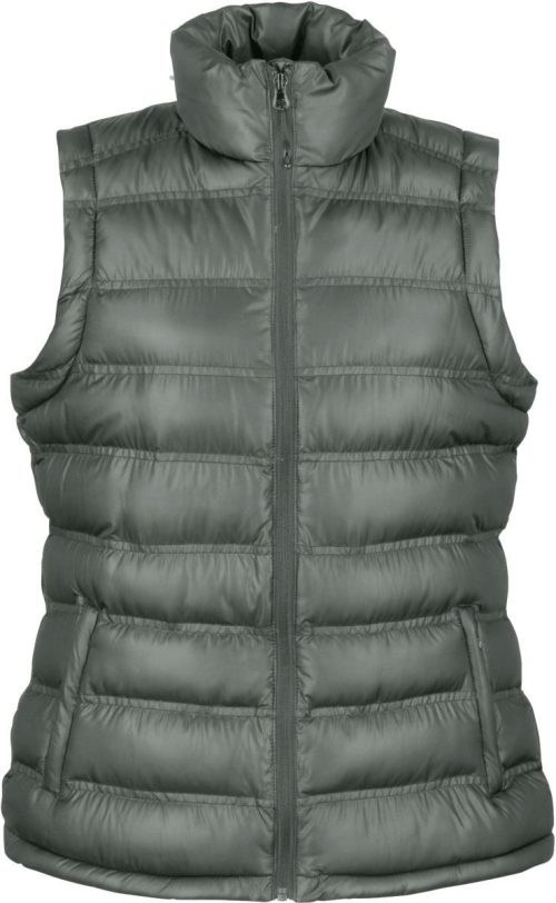 Gefütterter Damen Bodywarmer "Ice Bird" R 193F – Result in Frost Grey