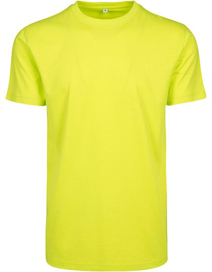 Schweres T-Shirt BY 004 – Build your Brand in Frozen Yellow