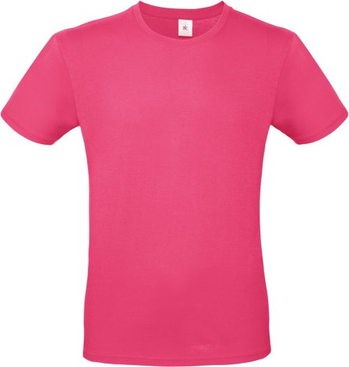 Herren-T-Shirt #E150 TU01T – B&C in Fuchsia