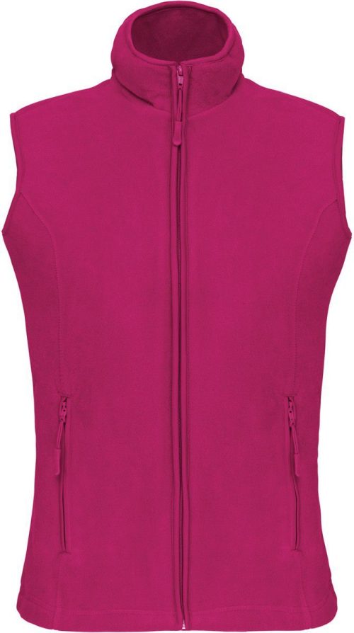 Damen Microfleece Gilet "Melodie" K 906 – Kariban in Fuchsia