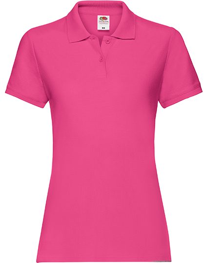 Ladies´ Premium Polo – Fruit of the Loom in Fuchsia