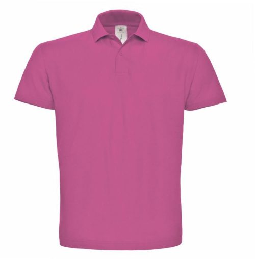 Piqué Polo ID.001 – B&C in Fuchsia