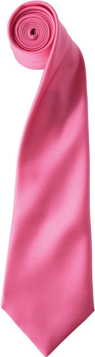 Satin Krawatte "Colours" PR 750 – Premier in Fuchsia
