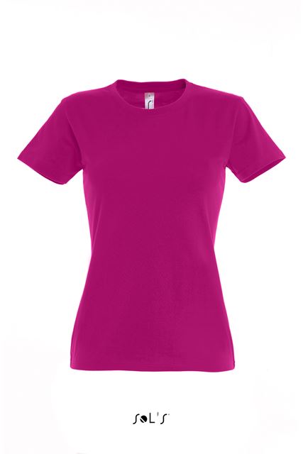 Sol's Imperial Women - Round Collar T-Shirt – SOL'S in Fuchsia
