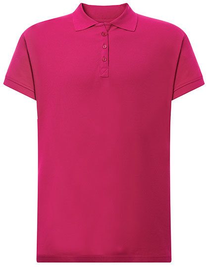 Ladies´ Curves Polo – JHK in Fuchsia