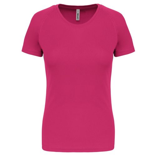 Damen Basic Sport Funktionsshirt Kurzarm PA439 – Proact in Fuchsia