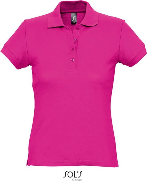 Damen Piqué Polo Passion – SOL'S in Fuchsia