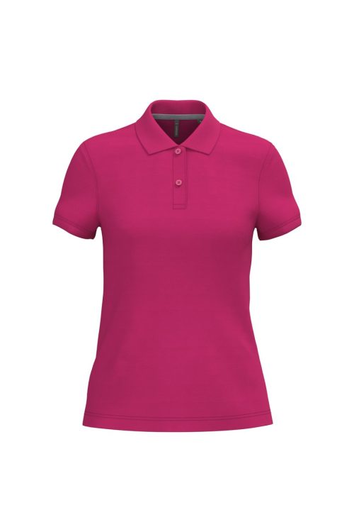 Damen Piqué Polo K 242 – Kariban in Fuchsia