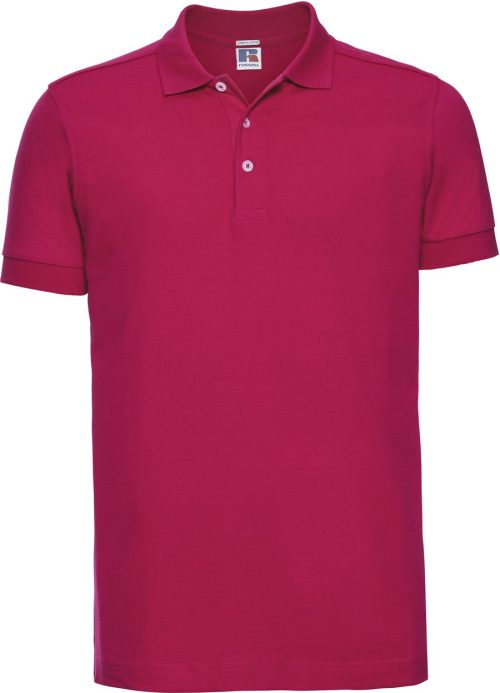 Stretch Polo für Herren R-566M-0 – Russell in Fuchsia