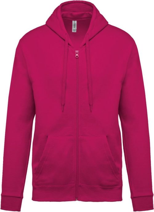 Kapuzen Sweatjacke K 479 – Kariban in Fuchsia