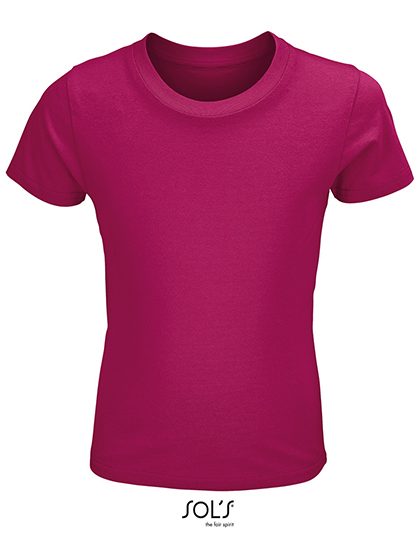 Kids´ Crusader T-Shirt – SOL´S in Fuchsia