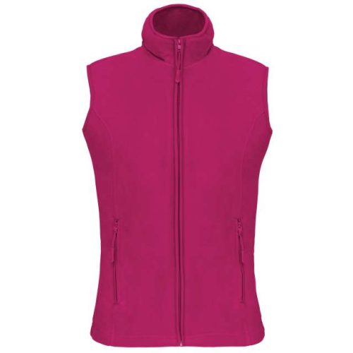Melodie - Ladies' Microfleece Gilet – Kariban in Fuchsia