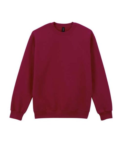Hammer Maxweight Adult Crewneck Sweatshirt – Gildan in Garnet