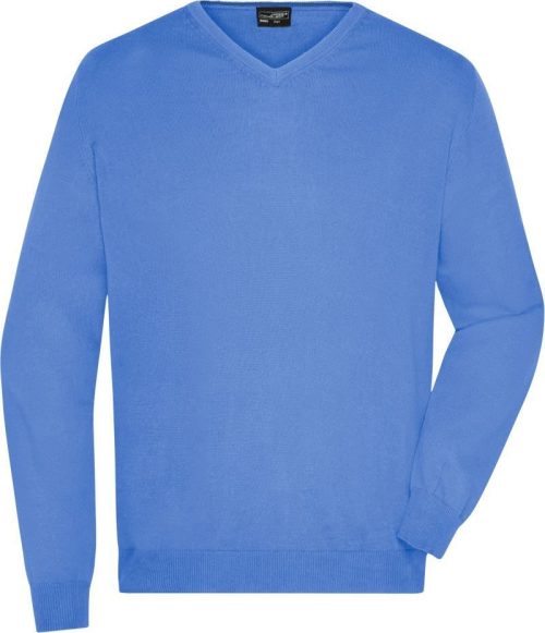 Herren V-Ausschnitt Pullover JN 659 – Daiber in Glacier Blue