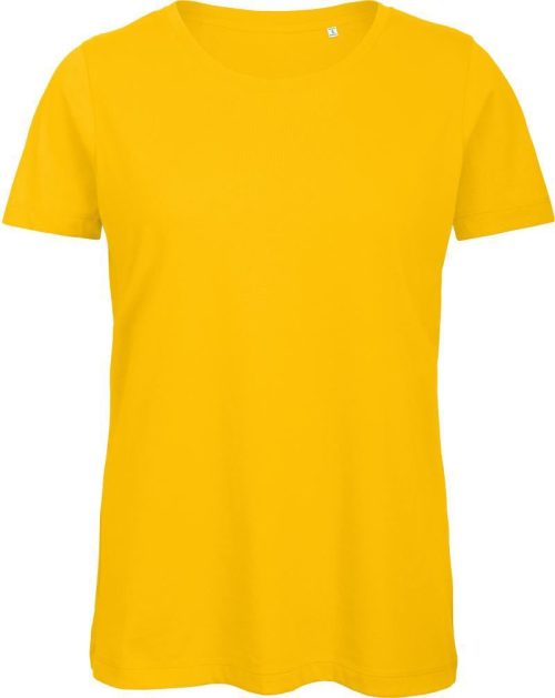 Damen Bio Medium Fit T-Shirt Inspire T /women_° – B&C in Gold