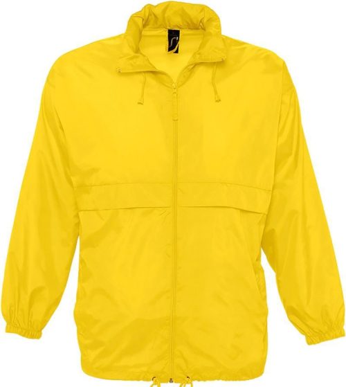 Unisex Windbreaker Surf – SOL'S in Gold