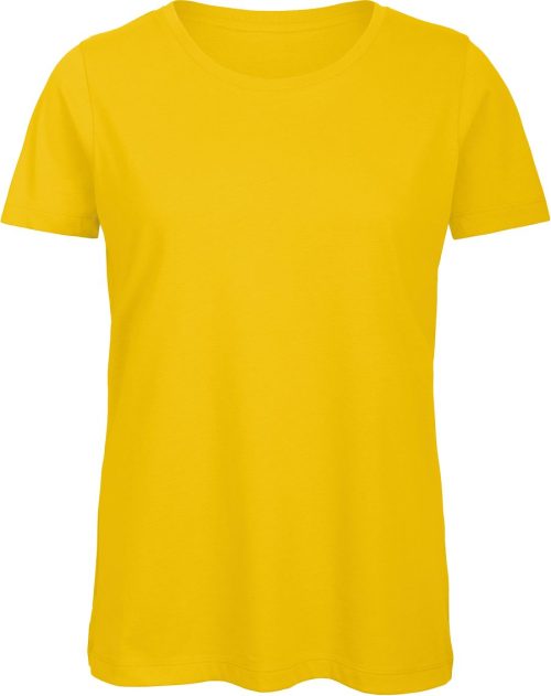 Organic Cotton T-shirt Inspire / Woman TW043 – B&C in Gold