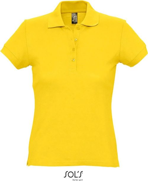 Damen Piqué Polo Passion – SOL'S in Gold