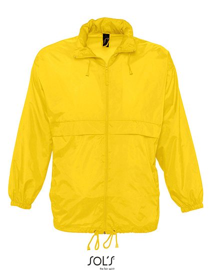 Unisex Windbreaker Surf Jacket – SOL´S in Gold
