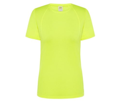 Ladies´ Sport T-Shirt – JHK in Gold Fluor