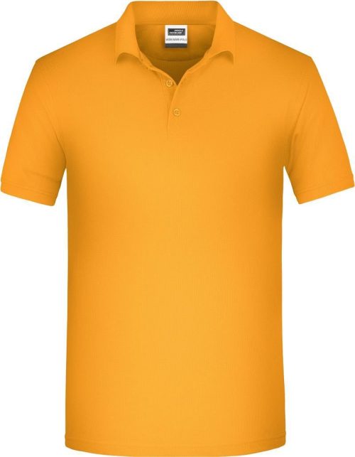 Herren Bio Piqué Workwear Polo JN 874 – Daiber in Gold Yellow