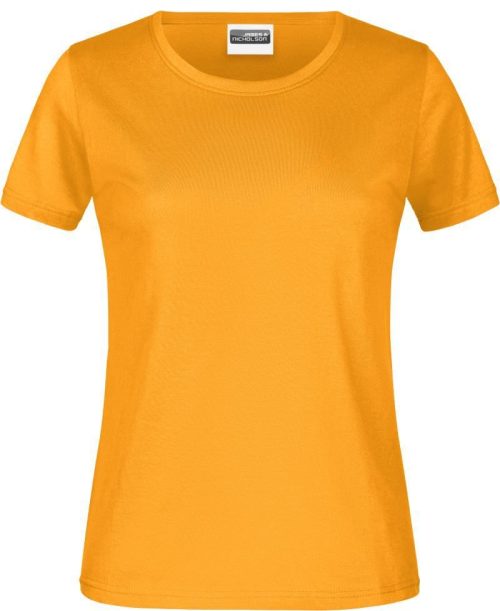 Schweres Damen T-Shirt JN 789 – Daiber in Gold Yellow