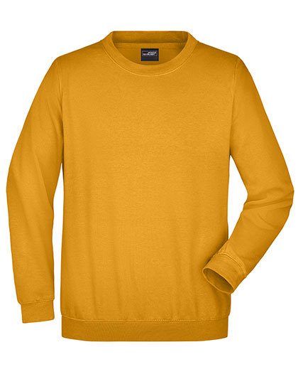 Round Sweat Heavy – Daiber in Gold Yellow