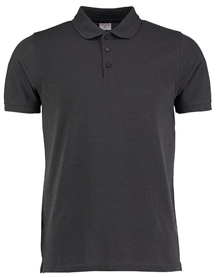 Slim Fit Heavy Weight Klassic Superwash® 60°  Polo – Kustom Kit in Graphite (Solid)