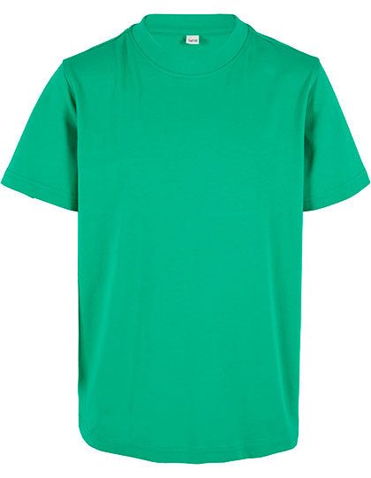 Kids´ Organic Basic Tee – Build Your Brand in Grass Green