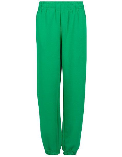 Ladies Basic Sweatpants – Build Your Brand Basic in Grass Green