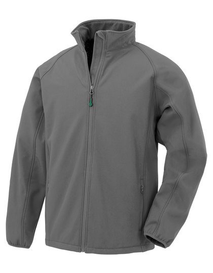 Recycled 2-Layer Printable Youth Softshell Jacket – Result Recycled in Grey