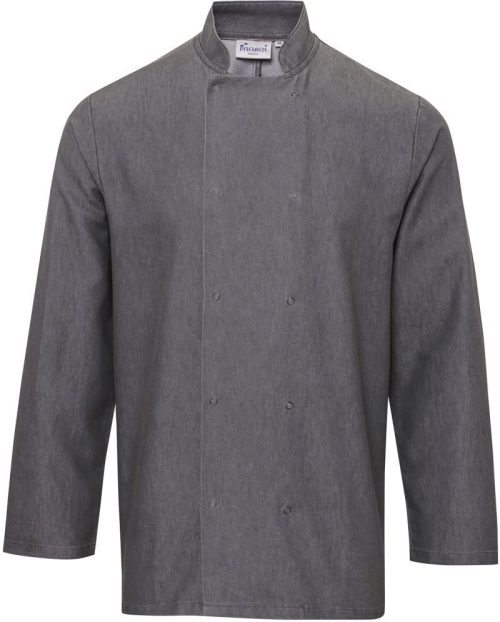 Denim Kochjacke PR 660 – Premier in Grey Denim
