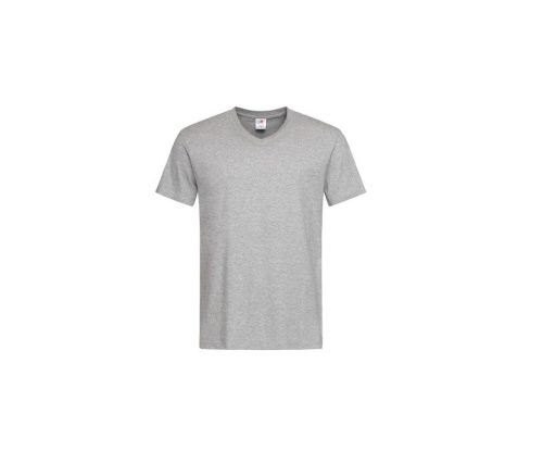 Classic-T V-Neck – Stedman® in Grey Heather