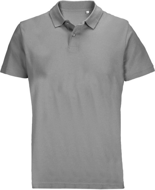 Unisex Piqué Polo Pulse – SOL'S in Grey Melange