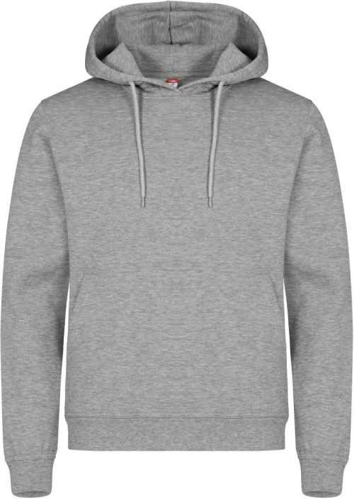 Unisex Kapuzen Sweater Miami Hoody – Clique in Grey Melange