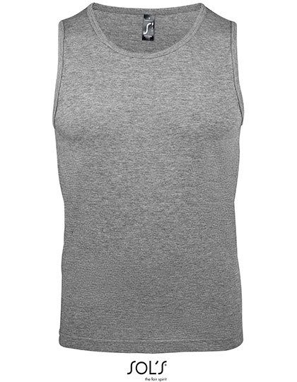 Men´s Tank Top Justin – SOL´S in Grey Melange