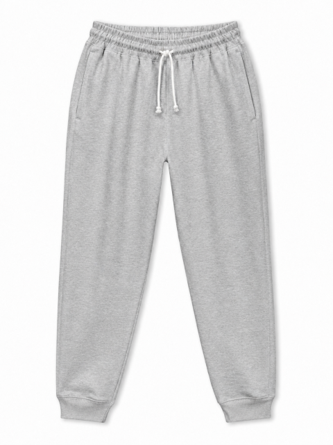 Mens Regular Sweatpants – True Blanks in Grey Melange
